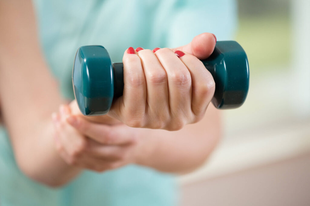 Utilizing Dumbbells can Cause a Bicep Strain