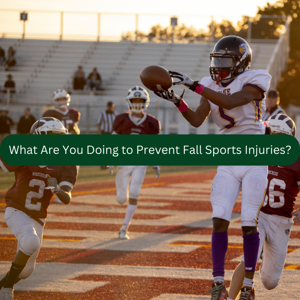 Prevent injuries