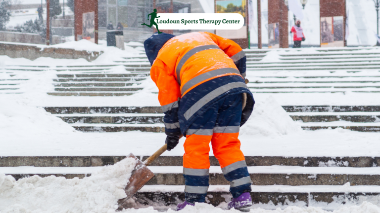 Shoulder injuries during a snow storm