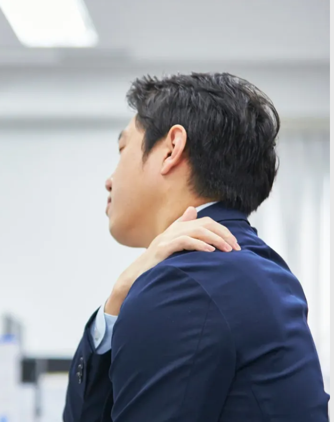 Man with Neck Pain